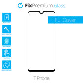 Vetro temperato FullCase per T-Mobile T Phone / REVVL 6 5G, FixPremium