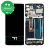 Schermo per OnePlus Nord N10 5G, Midnight Ice, Vetro touch con cornice