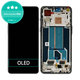 Schermo OLED per OnePlus Nord 2T CPH2399 CPH2401, Gray Shadow, Vetro touch con cornice