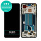 Schermo OLED per OnePlus Nord 2T CPH2399 CPH2401, Gray Shadow, Vetro touch con cornice