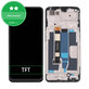 Schermo per Realme 8 5G RMX3241, Supersonic Black, Vetro touch con cornice