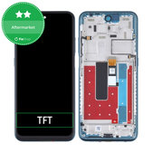 Schermo per Nokia X20 TA-1341 TA-1344, Nordic Blue, Vetro touch con cornice