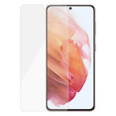 Vetro temperato Case Friendly AB per Samsung S21 5G, Fingerprint komp., Transparent, PanzerGlass