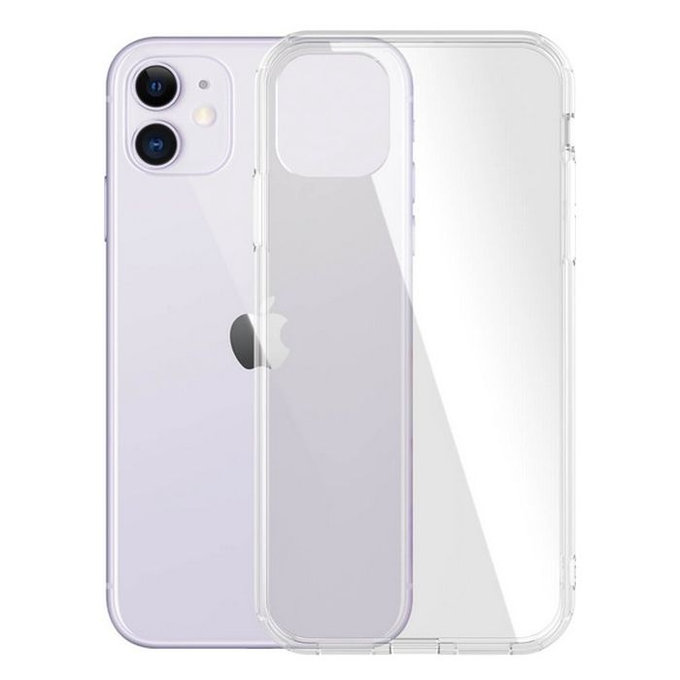 Custodia HardCase AB per iPhone XR, 11, Transparent, PanzerGlass