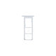 Vassoio SIM per Samsung A14 A145R, Silver, GH81-23521A, Genuine Service Pack