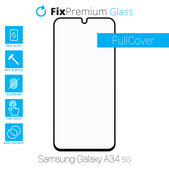 Vetro temperato FullCase per Samsung A34 5G, FixPremium