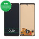 Schermo OLED per Samsung A72 A725F, A726B, Vetro touch senza cornice, pannello Small Size