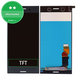 Schermo LCD per Sony Xperia XZ Premium Dual G8142, Deepsea Black, Vetro touch senza cornice