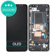 Schermo OLED per Asus ROG Phone 5s ZS676KS, 5s Pro ZS676KS-1A, Phantom Black, Vetro touch con cornice