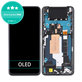 Schermo OLED per Asus Zenfone 7 Pro ZS671KS, Aurora Black, Vetro touch con cornice