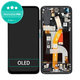 Schermo OLED per Asus Zenfone 8 ZS590KS, Obsidian Black, Vetro touch con cornice