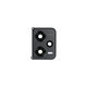 Lente fotocamera posteriore con frame per Xiaomi Redmi Note 12 Pro+ 5G, Midnight Black, 560023M16U00, Genuine Service Pack