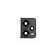 Lente fotocamera posteriore con frame per Xiaomi Redmi Note 12 Pro+ 5G, Midnight Black, 560023M16U00, Genuine Service Pack