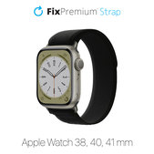 Cinturino Trail Loop per Apple Watch 38, 40 e 41mm, Black, FixPremium
