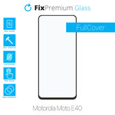Vetro temperato FullCase per MotGoldla Moto E40, FixPremium