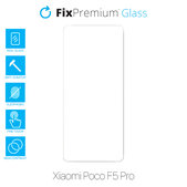Vetro temperato per Poco F5 Pro, FixPremium