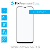 Vetro temperato FullCase per Xiaomi Redmi A2, A2 Plus, FixPremium