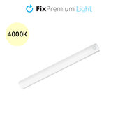 Luce notturna LED con sensore di movimento Warm Yellow 0.3m, White, FixPremium