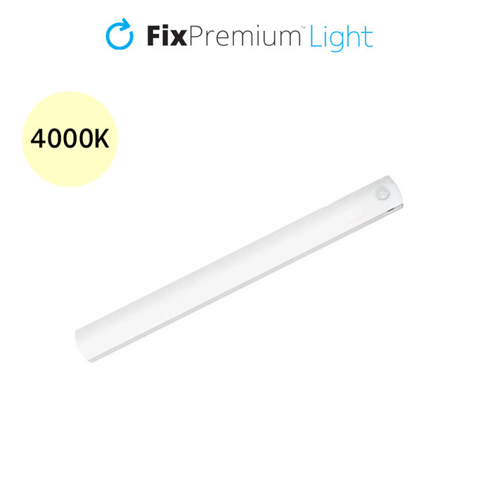 Luce notturna LED con sensore di movimento Warm Yellow 0.3m, White, FixPremium