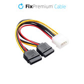 Cavo di alimentazione IDE ATA a 2x SATA, FixPremium