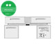 Batteria per Microsoft Surface Book 2, G3HTA021H, G3HTA023H, G3HTA024H, G3HTA048H, 6800mAh