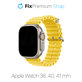 Cinturino Ocean Loop per Apple Watch 38, 40 e 41mm, Yellow, FixPremium