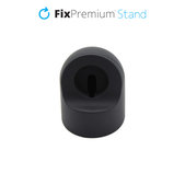 Supporto in silicone per Apple Watch, Black, FixPremium