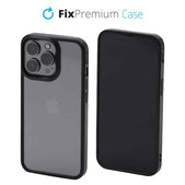 Custodia Invisible per iPhone 13 Pro, Black, FixPremium