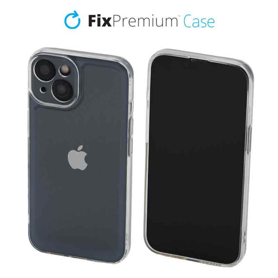 Custodia Invisible per iPhone 13, 14, Transparent, FixPremium