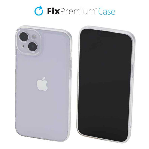 Custodia Invisible per iPhone 14 Plus, Transparent, FixPremium