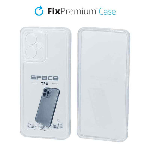 Custodia Invisible per Xiaomi Redmi Note 12 5G, Transparent, FixPremium