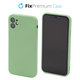 Custodia Rubber per iPhone 11, Green, FixPremium