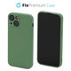 Custodia Rubber per iPhone 13 mini, Green, FixPremium
