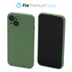 Custodia Rubber per iPhone 13, 14, Green, FixPremium