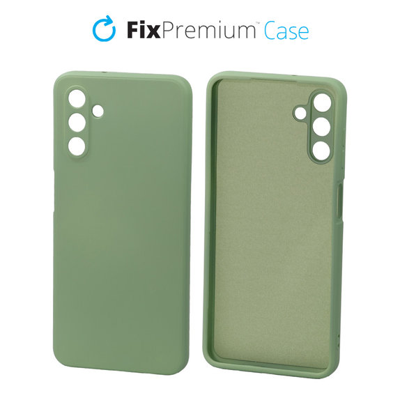 Custodia Rubber per Samsung A13 5G, Green, FixPremium