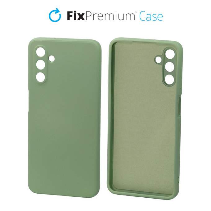 Custodia Rubber per Samsung A13 5G, Green, FixPremium