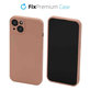 Custodia Rubber per iPhone 13, 14, Orange, FixPremium