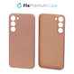 Custodia Rubber per Samsung S23 Plus, Orange, FixPremium