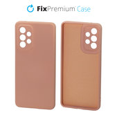Custodia Rubber per Samsung A53 5G, Orange, FixPremium