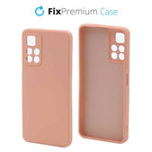 Custodia Rubber per Xiaomi Redmi Note 11S 5G, Orange, FixPremium