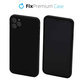 Custodia Rubber per iPhone 11 Pro Max, Black, FixPremium