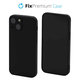 Custodia Rubber per iPhone 13 mini, Black, FixPremium