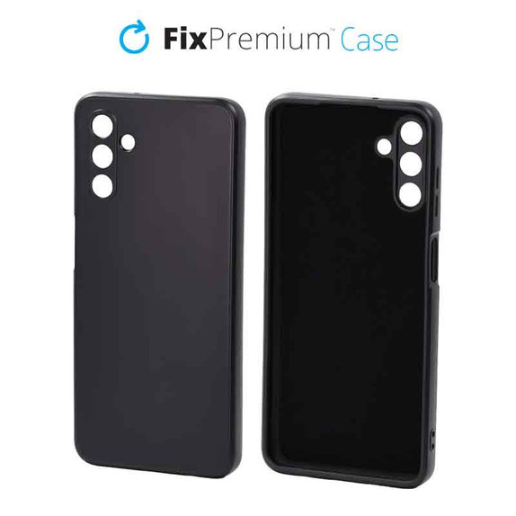 Custodia Rubber per Samsung A13 5G, Black, FixPremium