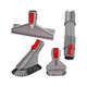 Set di accessori con meccanismo a innesto per Dyson seriess V, Outsize