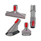 Set di accessori con meccanismo a innesto per Dyson seriess V, Outsize
