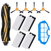 Set completo con filtro polvere principale per Ecovacs Deebot serie N79, 500, serie 600, serie 700, Yeedi K600, K700