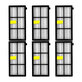 Filtro HEPA per iRobot Roomba 800, 900-seriess (Set 6 pezzi)