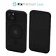 Custodia Clear con MagSafe per iPhone 14, Frost Black, FixPremium