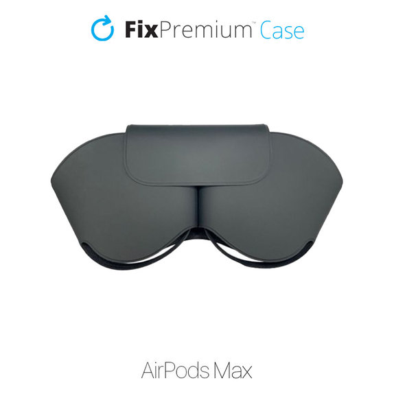 SmartCase per AirPods Max, Black, FixPremium