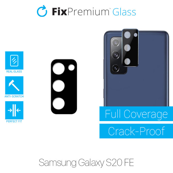 Protezione obiettivo fotocamera posteriore per Samsung S20 FE, FixPremium
